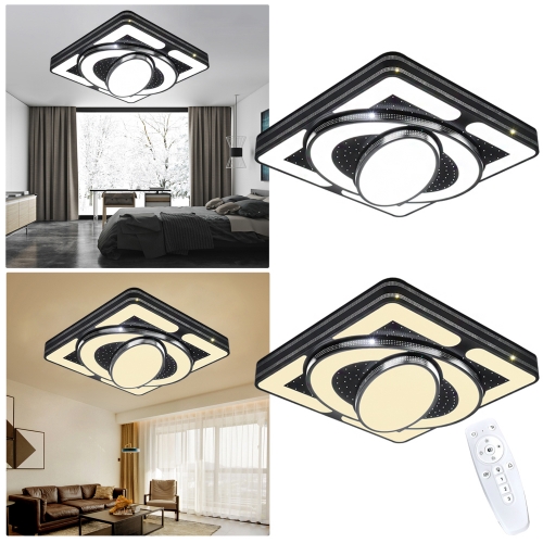 Plafon LED czarny 50x50cm 54Watt  P123B